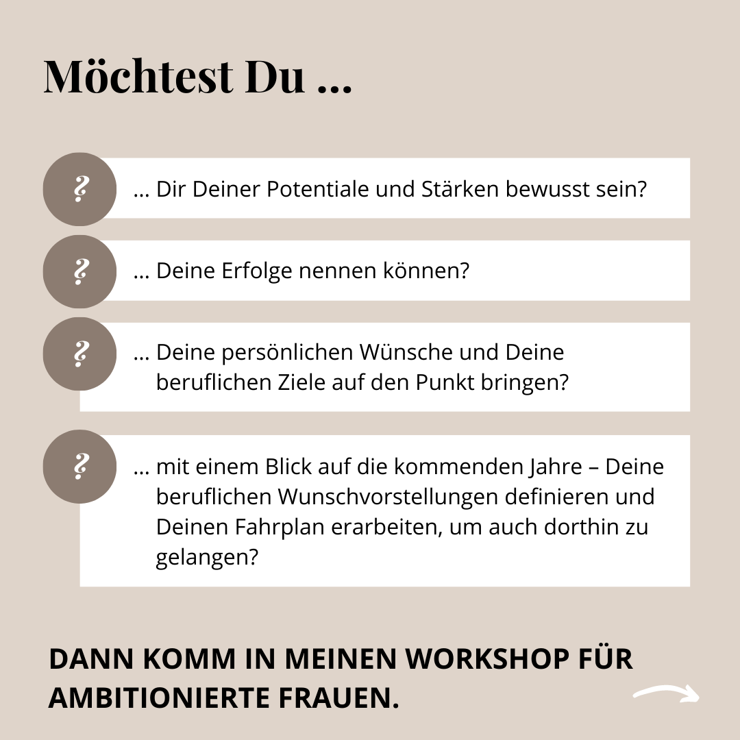 Workshop Dare to shine 22.08.2023 09 - 13 Uhr 2